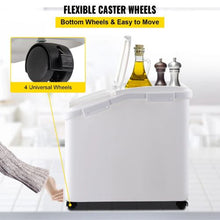 11.4 Gallon Ingredient Storage Dispenser 280 Cup Flour For Dog Pet Food Storage Container VV-IB-VW-50 (1 PCS)