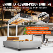 Electric 750W Food Heat Lamp Warmer for Fries & Snacks