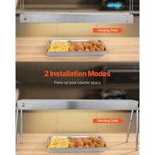 Electric 750W Hanging Food Heating Lamp for Catering Kitchens