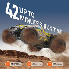 1:18 Scale RC Car 4WD Off-Road Truck 45 km/h 45° Wheelie Adjustable Speed for Kids 8+