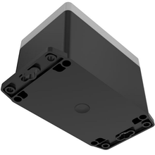 Flanged Base Polycarbonate Plastic Gray/black RBF53P06G28B