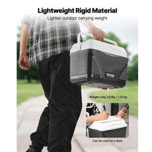 8.5 Qt Portable Hard Cooler Insulated Ice Chest Heavy-Duty Handles Lightweight