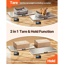 1100 lbs Digital Livestock Scale Large Pet Vet Scale for Pet