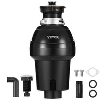 1HP 3270RPM Continuous Feed Garbage Disposal with EZ Connect, Sound Reduction & Splash Guard