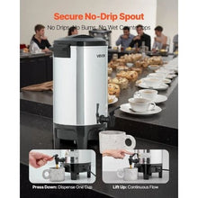 6 L Commercial Coffee Urn with Quick-Brewing for Catering Party Church