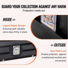 36 Graded Card Display Case 30.5 x 24.3 in Lockable Display Frame with UV Protection