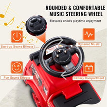 Ride-On Push Car for Toddlers Ages 1–3 – Sit-to-Stand Racer with Music Steering Wheel & Under-Seat Storage Red for Kids