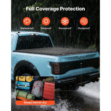 Soft Tri‑Fold Tonneau Cover for 2016‑2023 Toyota Tacoma 5 ft Bed (with Track Rail System)