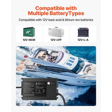 1-Bank 5A 12V Onboard Boat Charger IP68 Waterproof Smart On-Board Battery Charger