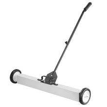 36 Inch Rolling Magnetic Sweeper with Wheels Push-Type Magnetic Pick Up Sweeper