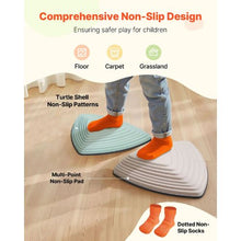 Balance Stepping Stones for Kids 6 PCS Non-Slip Up to 220 lbs Sensory Obstacle Course for Indoor/Outdoor Play