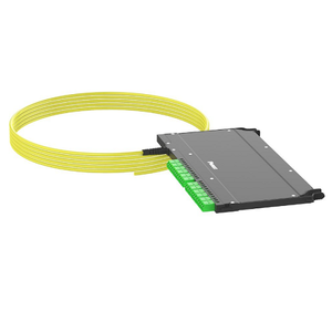 50Ft 24 Fiber FlexCore Front Access Optic LC/APC Cassettes Left Side MPO F9UYPZLNNSNF050