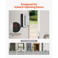 Door Reinforcement Lock, 2-Pack Home Security Lock, Aluminum Alloy