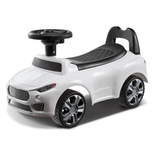 Ride-On Push Car for Toddlers Ages 1–3 – Sit-to-Stand Racer with Music Steering Wheel & Under-Seat Storage