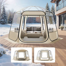 Pop-Up Bubble Tent – 11×10.2 Ft Clear Waterproof UV-Resistant Dome Tent for 8–10 Persons
