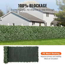 39" x 158" Dark Green Ivy Fence with Mesh Backing & Strengthened Joints – Artificial Greenery Privacy Screen Dark Green Backcloth JNF010 JNF010
