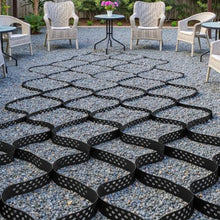 2 in Gravel Grid Permeable Grass and Ground Stabilizer for Driveways RV Parking Slopes (16.4 × 6.5 FT)