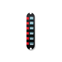 12F Closet Connector Housing Panel Keyed-Keyed LC Adapters Duplex SM/MM Aqua CCH-CP12-KR