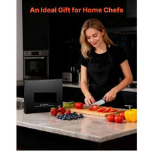 5-Piece High Carbon Stainless Steel Kitchen Knife Set Rust-Resistant with Ergonomic Handles