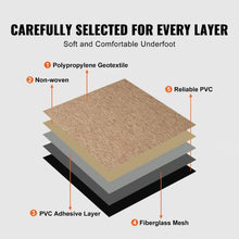 20 X 20 In Tiles Reusable Squares With Padding Attached  for Bedroom Living Room  20 X 20-T16