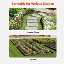 72 Inch Rust-Resistant Bendable for Yard Garden Metal Landscape Edging GE-L72in-8 (Pack of 8)