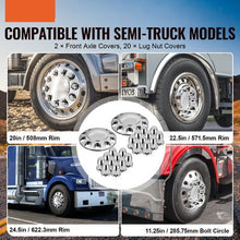 Front Axle Wheel Covers Dome Axle Cover for Semi Truck RL-LG001