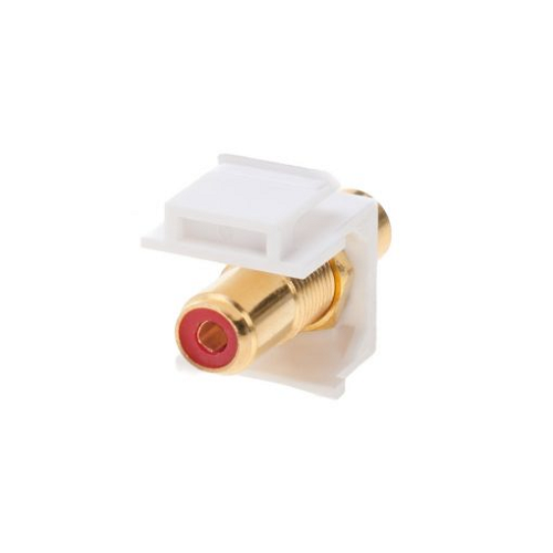 RCA Keystone Jack Red 550602 (Pack Of 100)