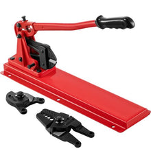 Bench Swager Tool 24" Wire Rope Crimper 1/16"–3/16" Bolt Cutter Alloy Steel