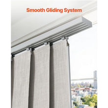 Panel Track Blinds 45.8–86" W Up to 96" H Vertical Blackout Blinds(Light Gray)