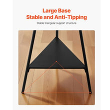 Freestanding Coat Rack Stand with 2 Shelves & 6 Hooks Modern Coat Tree for Entryway Bedroom & Living Room