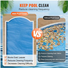 40 x 20 ft Solar Pool Cover 16 mil Rectangle Solar Blanket for Inground & Above Ground Pools (Blue)