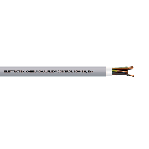 Gaalflex Bare Copper Unshielded Thermoplastic Halogen-Free 0.6/1KV Control 1000 BH Cable
