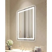 24" x 32" LED Bathroom Mirror with Anti-Fog Frontlit & Backlit Dimmable 3-Color Temperature Wall Mounted