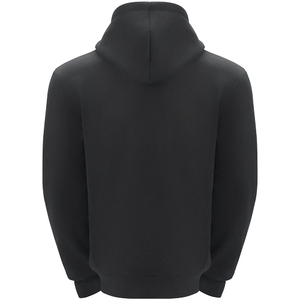 7.4V Battery-Powered Electric Heated Pullover Sweatshirt for Men & Women, 5 Heating Zones, Lightweight Warm Outdoor Hoodie, Size XXXL, Black