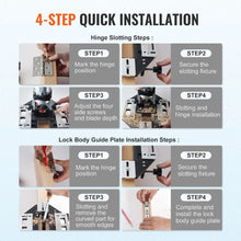 Door Hinge Jig Made of Aluminum Alloy for Woodworking SXRJL-2303