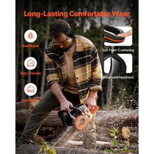 Electronic Safety Earmuffs with Bluetooth 5.3 & Sound Amplification, NRR23dB Hearing Protection for Shooting, Lawn Mowing & Work