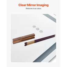 28" x 36" LED Bathroom Mirror with Anti-Fog, Frontlit & Backlit, Dimmable 3-Color Temperature, Wall Mounted