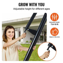 50 inch Adjustable Height Portable Basketball Hoop for Outdoor/Indoor