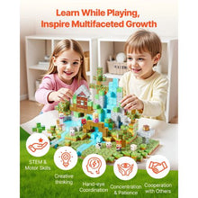 Magnetic Blocks 150PCS Forest Castle Set, STEM Building Cubes for Kids 3+