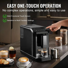 Automatic Espresso Machine with Built-In Grinder 15 Bar
