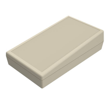 Standard Smooth Recess Sloped Battery 9V Almond Flanged Wallmount Enclosure 0.9 Height 15S9V,AL