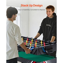 4-in-1 Combo Game Table – Air Hockey Pool Foosball Ping Pong for Family Game Room Office