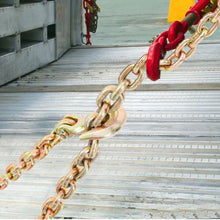 5/16 Inch Transport Binder Chain for Dock Factory Construction Site (Pack of 2)