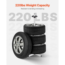 4 Tires with Rims Tire Storage Rack for Garage and Workshop TC0510