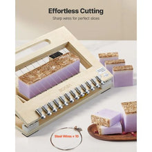 Soap Cutter 1-12 Bar Adjustable Wire Cutter 1-Inch Precision Cut Wood Frame Stainless Steel Wire