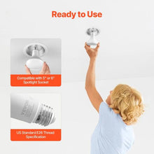 BR30 LED Flood Light Bulbs 850LM E26 Base 3000K Warm White Stepless Dimmable15000H Lifetime (12 Pack)