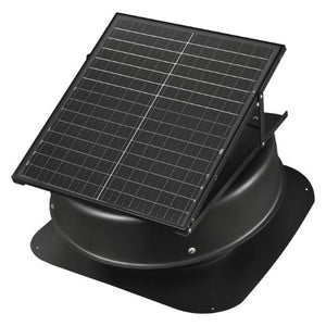 50W 3000 CFM High Airflow Solar Roof Attic Exhaust Fan with Smart Thermostat Remote Control
