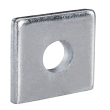 3/8” Rod 7/16" Hole Square Channel Washer F140000EGTZ (Pack of 100)