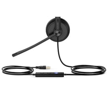 Mono Teams USB Wired Headset With Leather Ear Cushions YEA-UH34-MONO-TEAMS