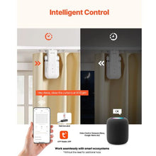 Smart Curtain Opener App & Remote Hub Included Alexa/Google Compatible (2 Pack)